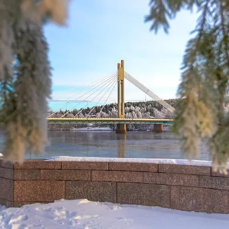 Design With View, Sauna, Fireplace Apartment Rovaniemi